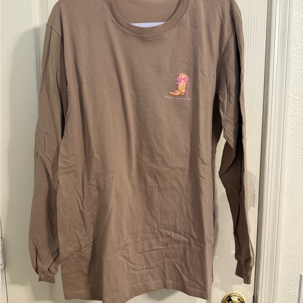 Simply Southern Brown Long Sleeve